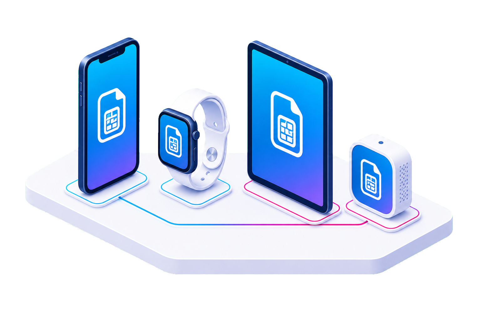 One identity across phone, watch, tablet, IoT